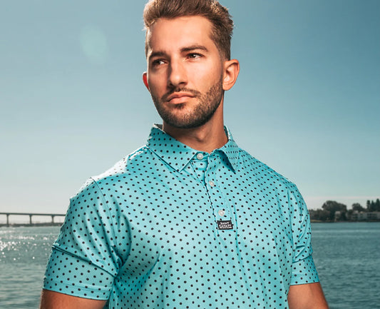 Canary Dot Polo